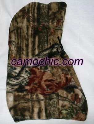 HOT SHOT Mossy Oak Camo Balaclava - 4 in 1 Gaitor Muzzle Hood - Fleece Hunting Hat