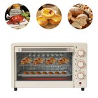 Elektrobackofen Mini-Backofen mit einstellbarer Temperatur und 60-Minuten-Timer