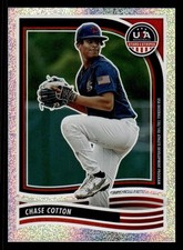 2024 Panini Stars & Stripes USA Baseball #175 Chase Cotton Opening Day card