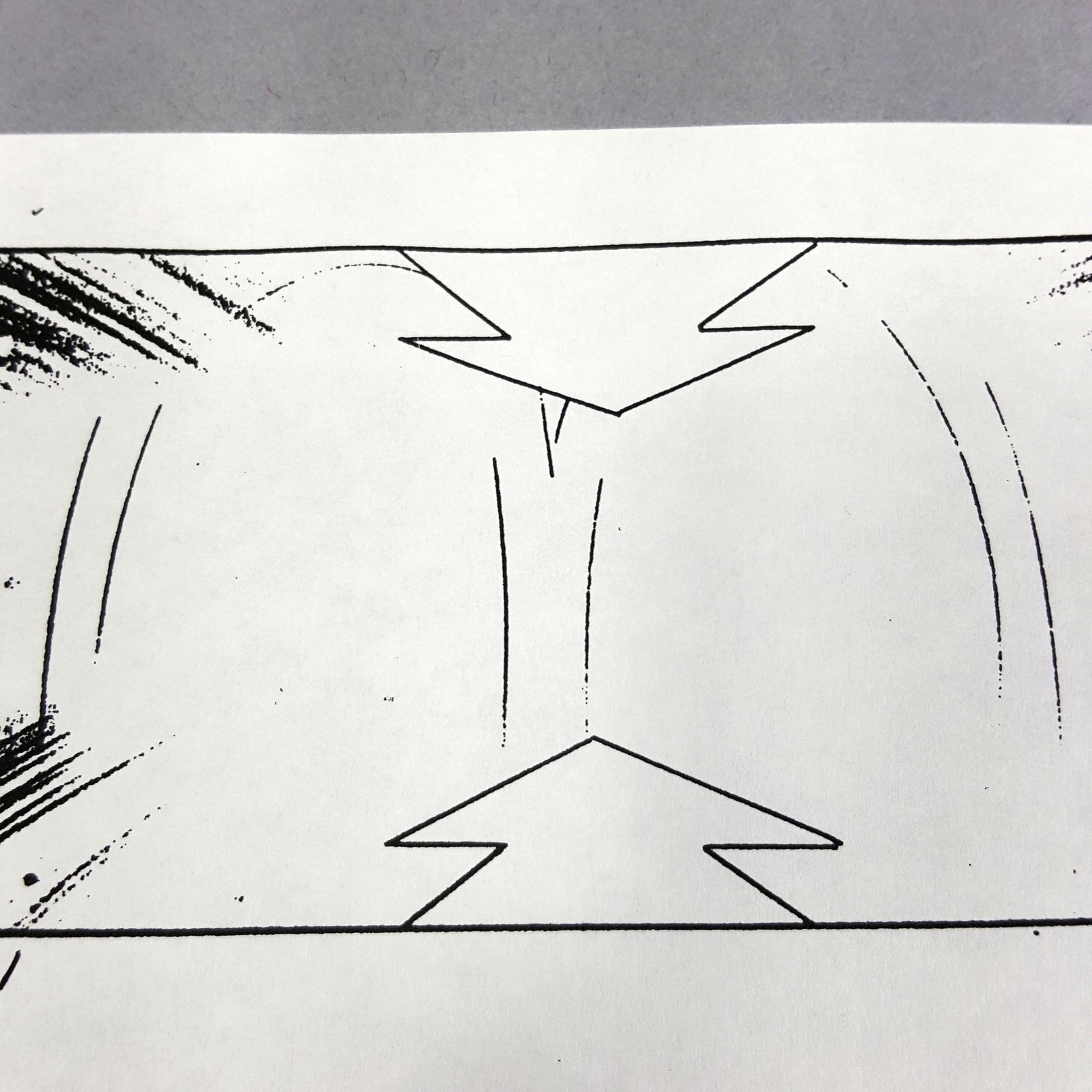 Image 7 of The Fifth Element - Production Used Storyboard, Cab Chase 166-168 , COA