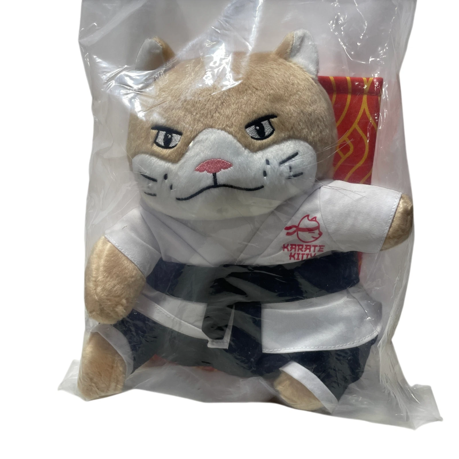 Cat Karate Kitty Puppet Wrestling Puppet w/Proactive Forearm Sleeve NEW sealed