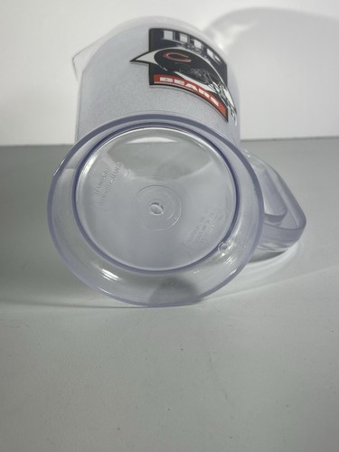 Chicago Bears Cerveza Acrílico Plástico Esmerilado Jarra Boelter Co Fútbol NFL - Imagen 10 de 11