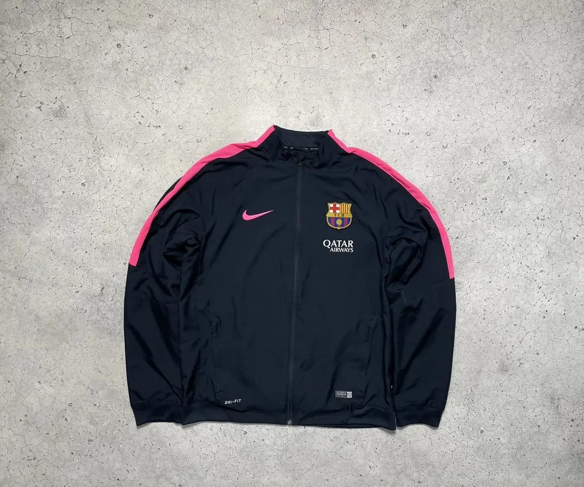 90s y2k FCBarcelona×NIKE nylon benchcoat Vintage Nike FC Barcelona Football Nylon Track Suit Y2K | eBay