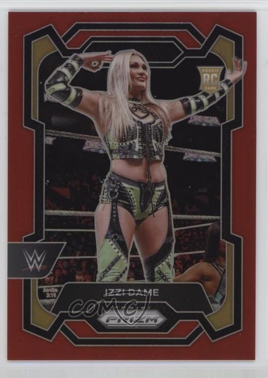2024 Panini Prizm WWE Red Prizm /299 Izzi Dame #116 0qn