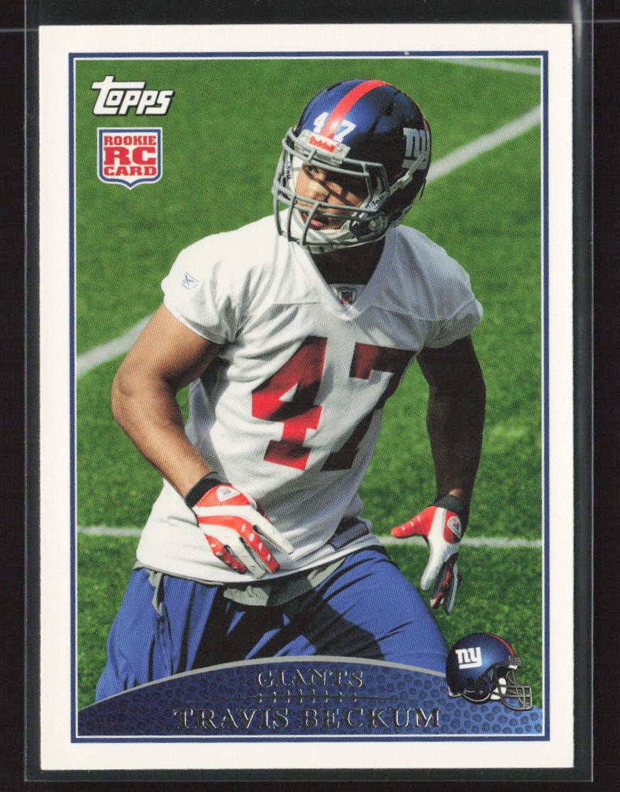 Travis Beckum card image