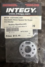 Integy Clod or Super Clodbuster Adjustable Motor Spacer