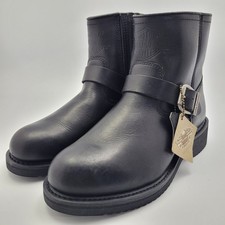Harley Davidson Ankle Moto Boots Vintage Engineer Style 88429 Womens 10