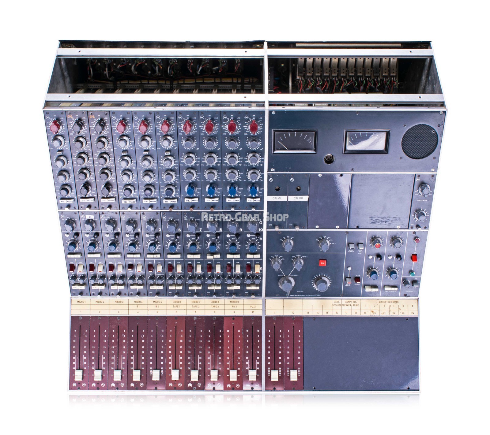 Neve BCM10 / 2 10-Channel Analog Recording Mixing Console Vintage Rare ...