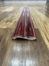 1.75m Of New Victorian Fireplace Hearth Porch Doorway Edging Tiles 6” X 4” Red