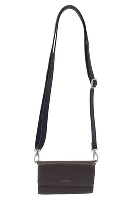 MATT & NAT Umhängetasche Damen Grau Elegant Casual