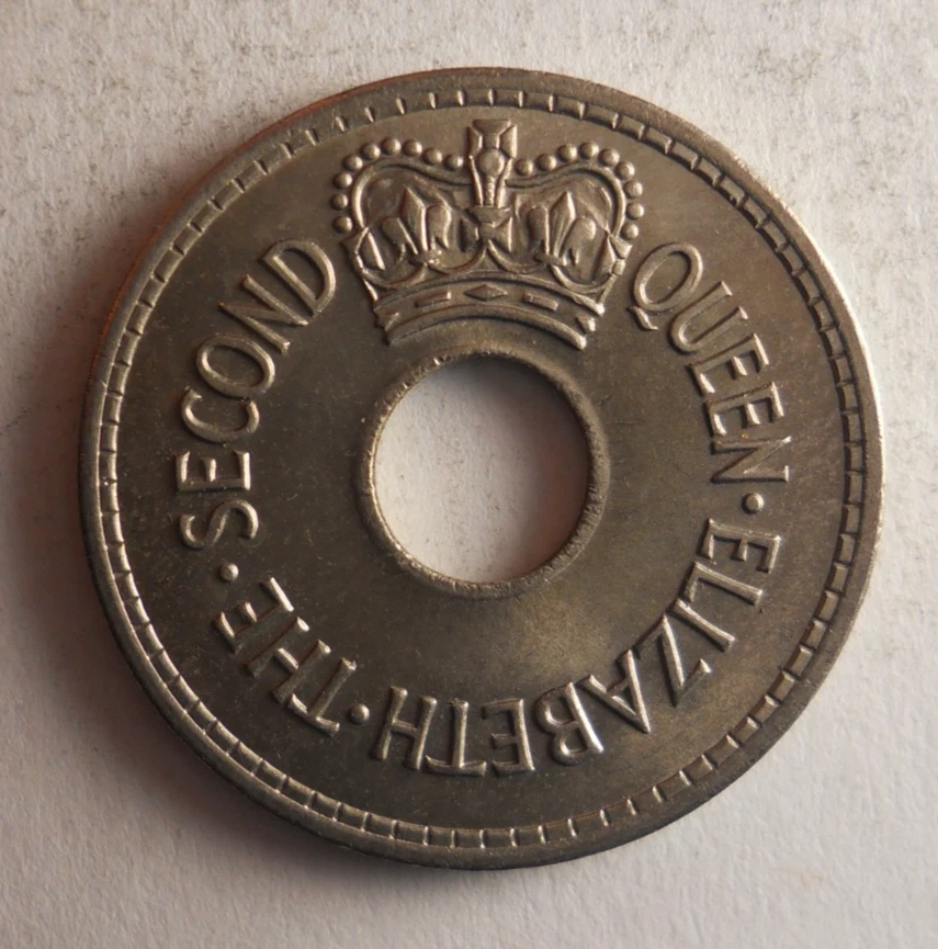 1967 FIJI Penny - Monnaie Excellent - Circulée - Cuivre-Nickel - Photo 2/2