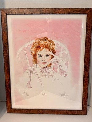 Gunsmoke Buck Taylor Art Of Miss Kitty Signed By Cast Rare 24  X 18.5 