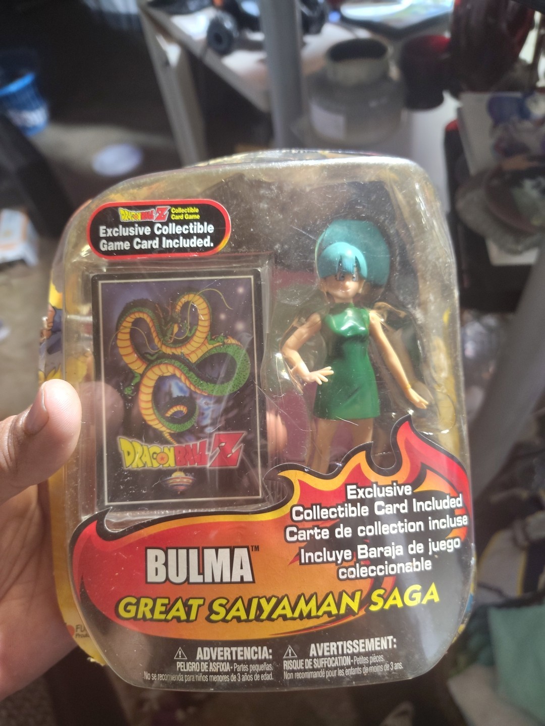 Figura de acción Dragon Ball Z Maijin Buu Saga Bulma 5" 2002 Irwin Toy nueva