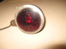 Antique Bullet Red Lens Tail Light Car Truck Motorcycle Light