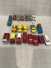Vintage 21 Matchbox Lesney lot of  cars and trucks 1970s