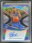 2020-21 Panini Spectra Quentin Richardson Signatures Auto Autograph #/75 Knicks
