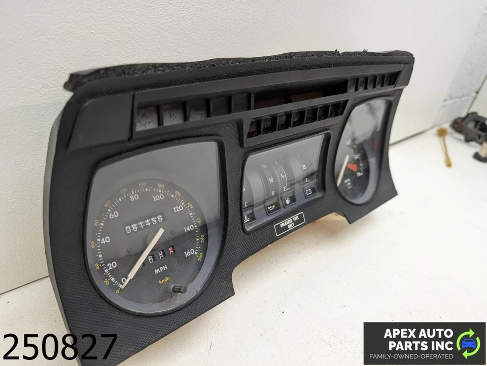 OEM 1985 Jaguar XJS 4.2L Speedometer Cluster - Image 3 of 4