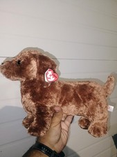 2018 Ty Classic Frank Stuffed Plush Dachshund Doxie Weiner Dog Chocolate Brown 2018 Ty Classic Frank Stuffed Plush Dachshund Doxie Weiner Dog Chocolate Brown - Image 1