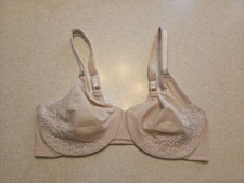 Olga Minimizer Bra 38C Beige Unlined Underwire