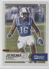 2016 Panini Classics Rookies Glossy Jeremy Cash #234 0a9
