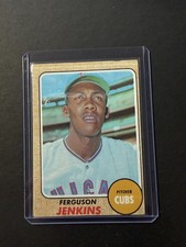 1968 TOPPS BASEBALL CARD #410 FERGUSON JENKINS
