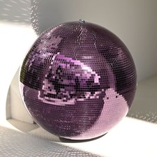 Yescom 24" Large Disco Ball Mirror Big Hanging Glass for Party Events Wedding