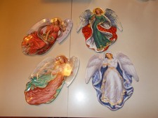 RARE! Seasons of Joy Angel Plates LOT 4 Edgar Jerins Bradford Exchange,VTG.