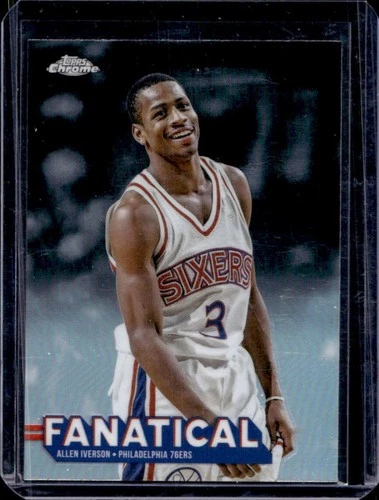 2025 Topps Chrome Allen Iverson Base (RAW)