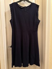 Talbots Women’s Navy Blue Dress Size Large