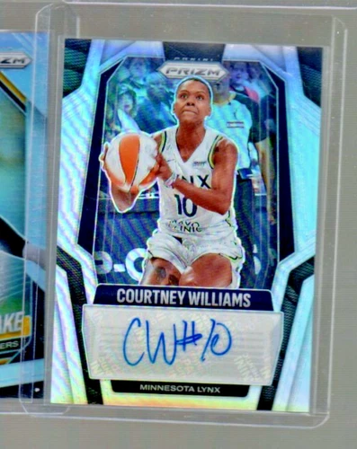 Courtney Williams 2025 Panini Prizm Courtney Williams Auto