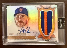 PETE ALONSO 2024 Topps Dynasty Patch Auto 10/10 Bookend #DAP-PA10