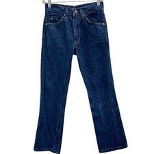 Vintage 1970s Levi  s Orange Tab High Rise Straight Leg Jean Retro Cowgirl Hippie