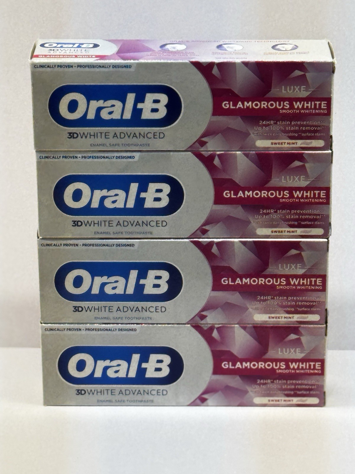 Oral-B 3D White Advanced Luxe Glamorous Toothpaste 75Ml Lloyds Pharmacy - Image 3
