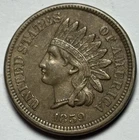 1859 Indian Head Cent — AU Condition, Original Surfaces 🔥 First Year