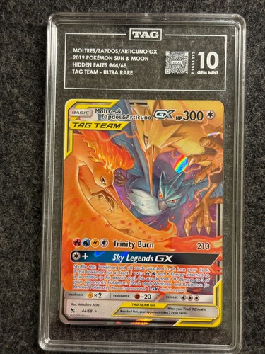 Moltres & Zapdos & Articuno-GX graded TAG 10 for sale on eBay
