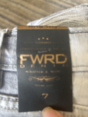 Boys Size 7 Fwrd Denim Jeans Slim Fit - Picture 6 of 6