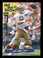 Steve Young 1995 Collector's Choice #43 San Francisco 49ers NM