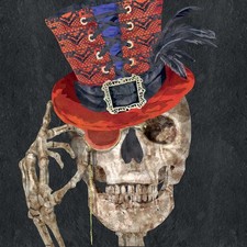 Paperproducts Design - 5" Beverage Napkins - Mr. Bones