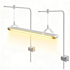 Aquarium Light Holder, 2PCS Height Adjustable Fish Tank Light With Crystal Clip