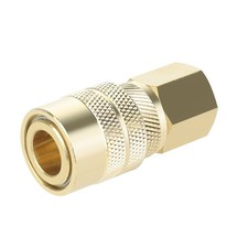 JOROY Brass Air Coupler, 1/4 Inch Body Size, 3/8 NPT 1PC FNPT, 