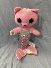 NEW Zuru Pets Alive Fur Maids Mystery Plush w/ Sounds Pink Cat Mermaid - Purrl