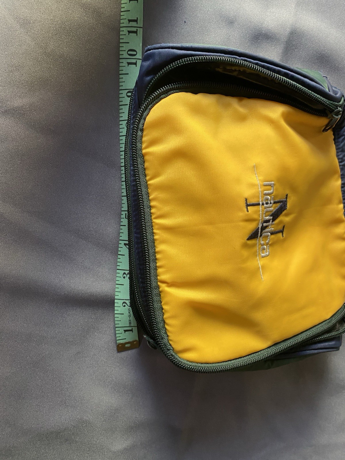 Nautica Top Zip Travel Kit Toiletry Adjustable Bag Organizer Mens 