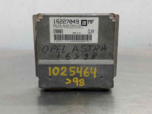 16227049 D98003 motorsteuergerät OPEL ASTRA G BERLINA 1998 1025464