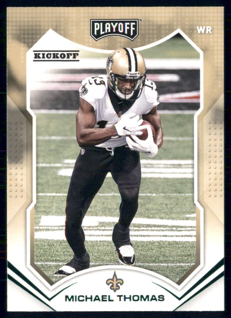 2021 Panini Playoff - Michael Thomas #164 Green