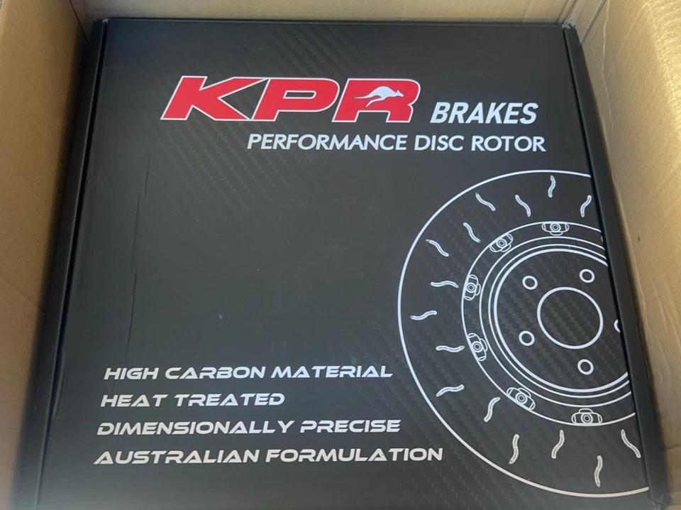 2X KPR BRAKES HEAT TREATED SLOTTED ROTOR 355 X 32mm Replacement for AP Racing - Image 3 of 3