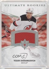 2020 Ultimate Collection Rookies Jersey Relics Tier 1 Yegor Sharangovich 0p91