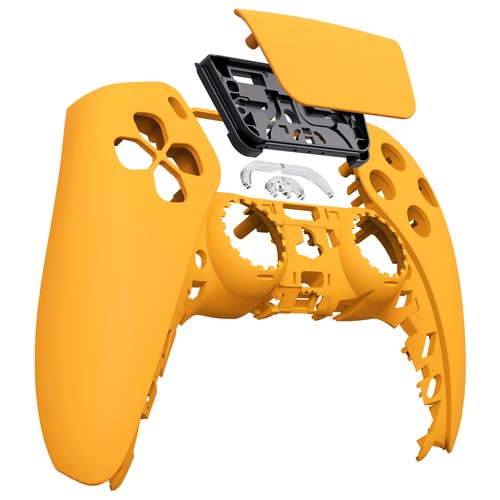 eXtremeRate Black Soft Touch Touchpad Front Top Shell Cover For ps5 Controller - Afbeelding 19 van 29