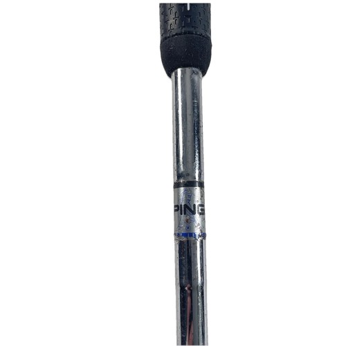 Ping Eye 2 Green Dot 9 Eisen Karsten ZZ Lite Stahl Stiff Jumbo Max Grip 36" RH - Bild 8 von 11