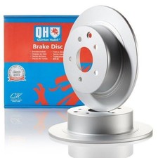 2x QUINTON HAZELL Disque de frein Arrière pour RENAULT Koleos I (HY) 291mm