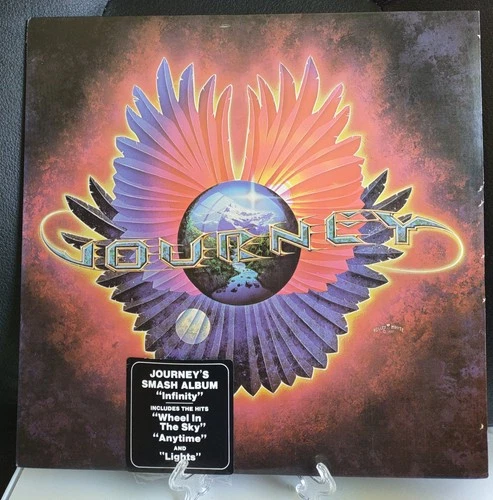 Journey 'Infinity' 12" Black Vinyl LP. 1978 Pressing With Sticker. Vinyl Mint!